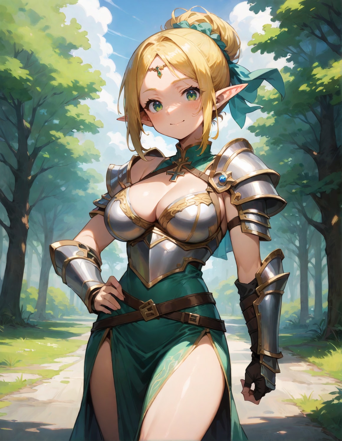 エルフの戦士シルヴィア