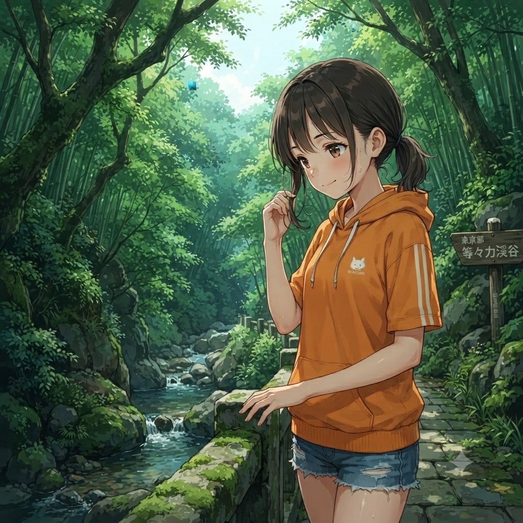 東京都：等々力渓谷（×）
