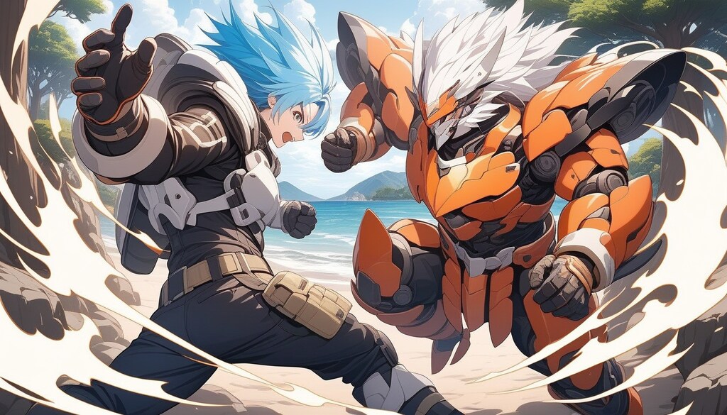 🦀vs🌲(スタンドバトル)[days AI]