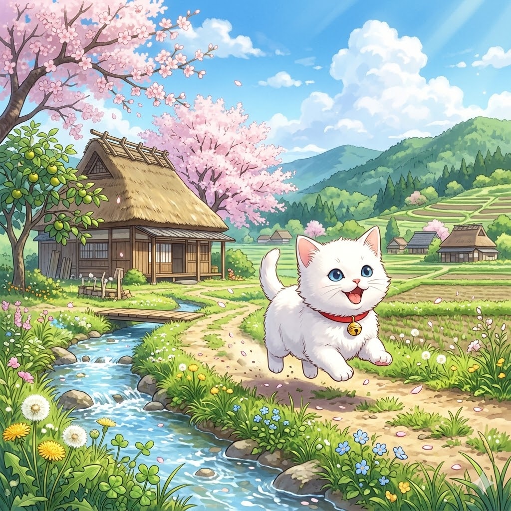 ねこたん、脱走！