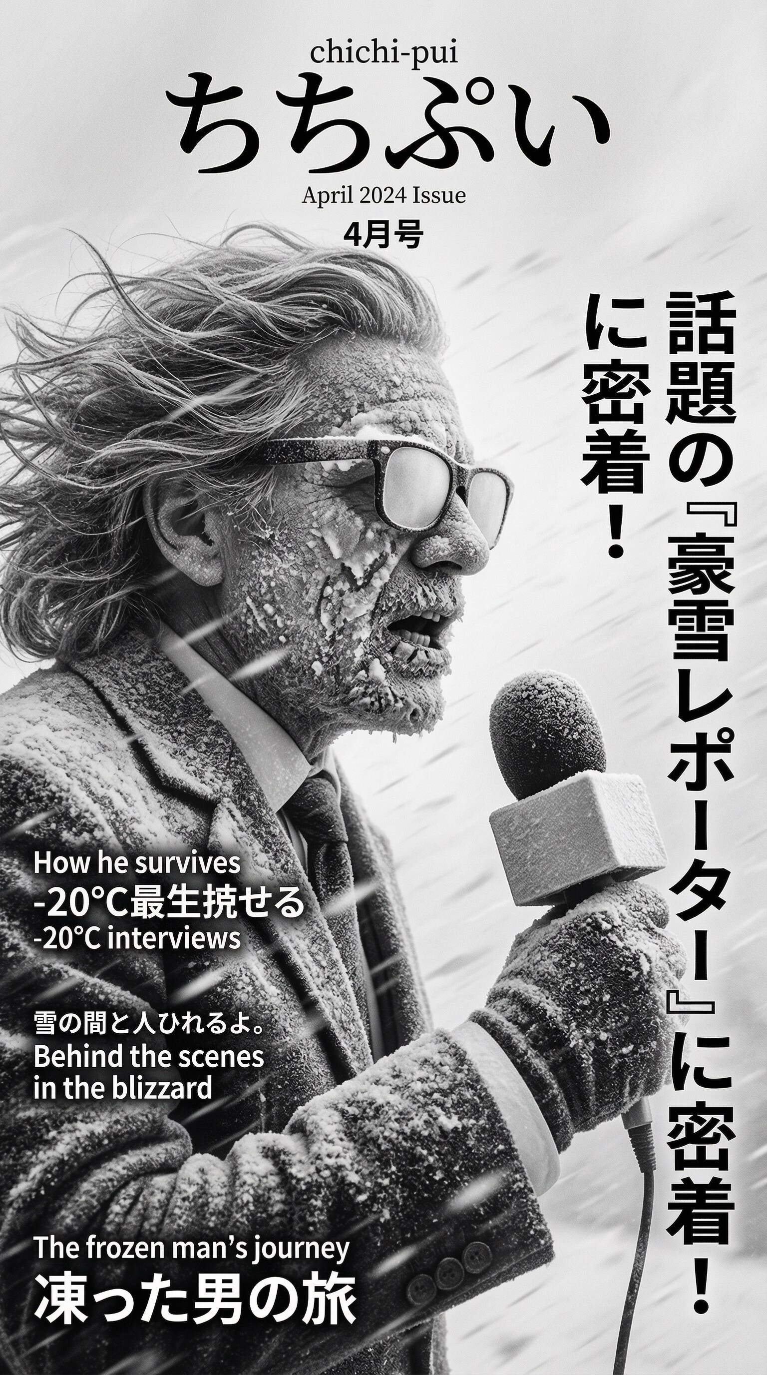 表紙になった父府井さん