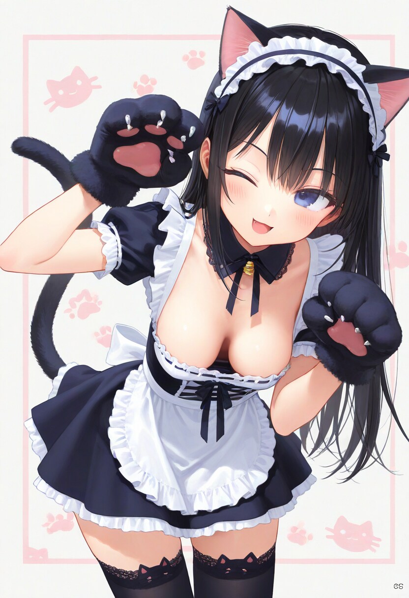 猫メイドだにゃん♪