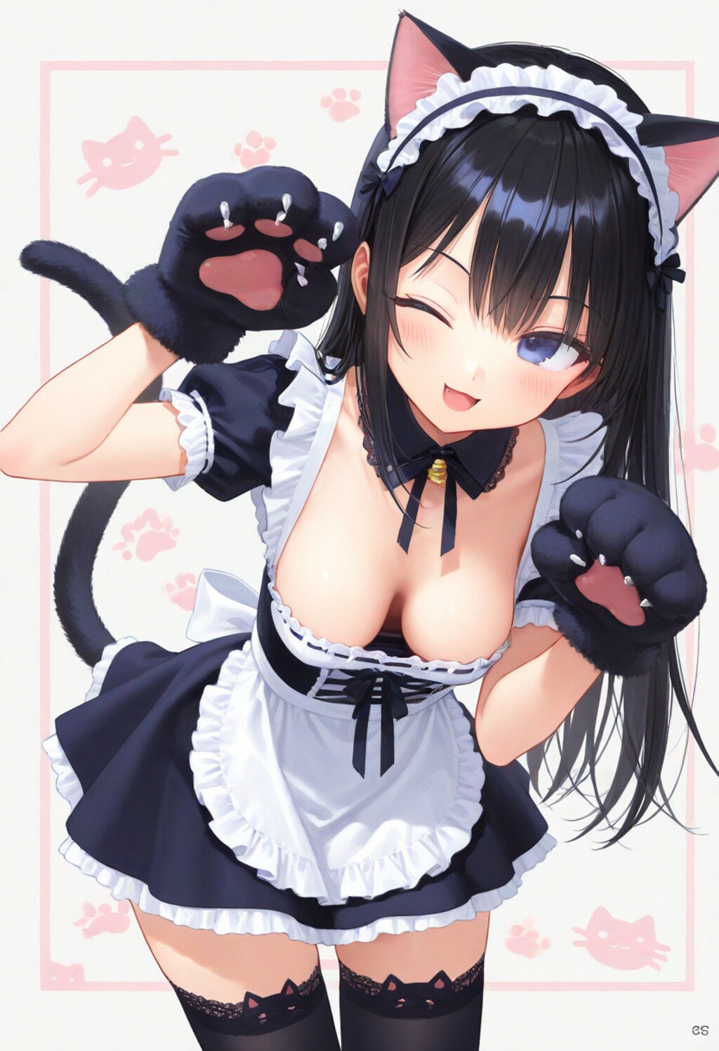 猫メイドだにゃん♪