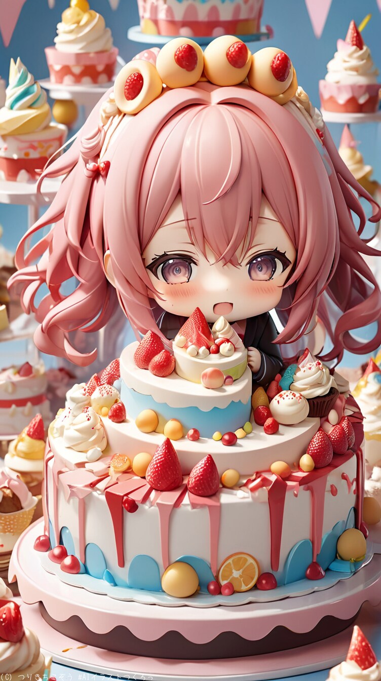 ケーキと乙女