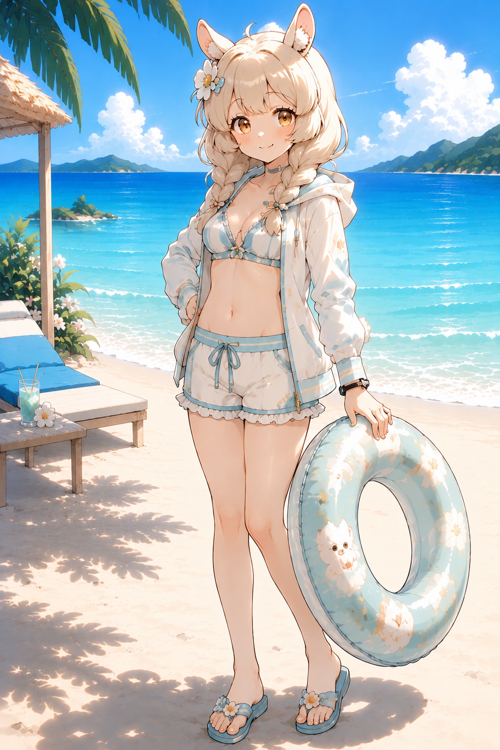 アルパカちゃん夏の水着コレクション①