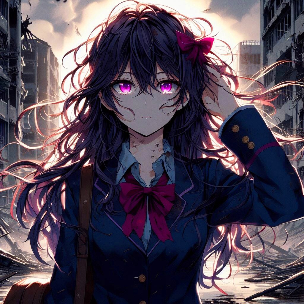 荒廃した異世界で彷徨う、うちの子…その2(9枚)