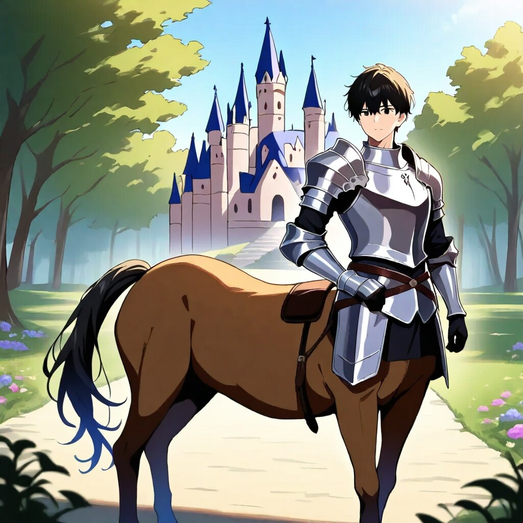 馬の様な騎士