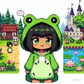 カエルガールの冒険 5枚目