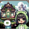 カエルガールの冒険 9枚目