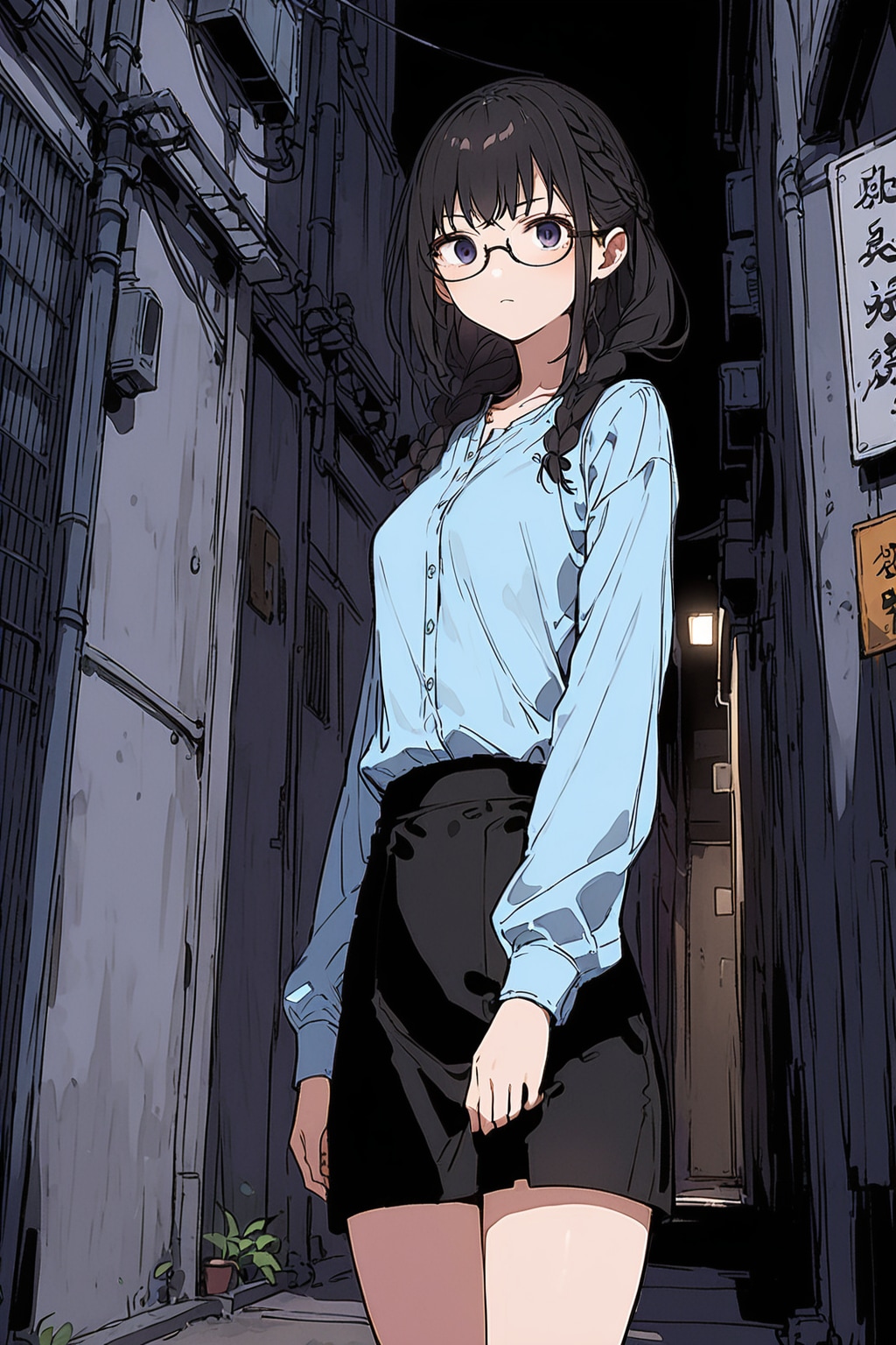 路地裏の少女⑩