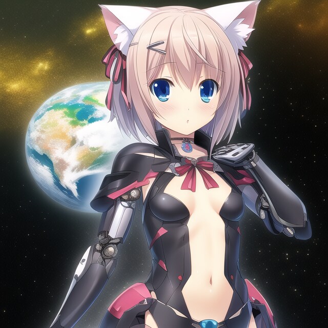 猫型ロボット、宇宙へ