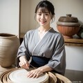 陶芸美人 2枚目