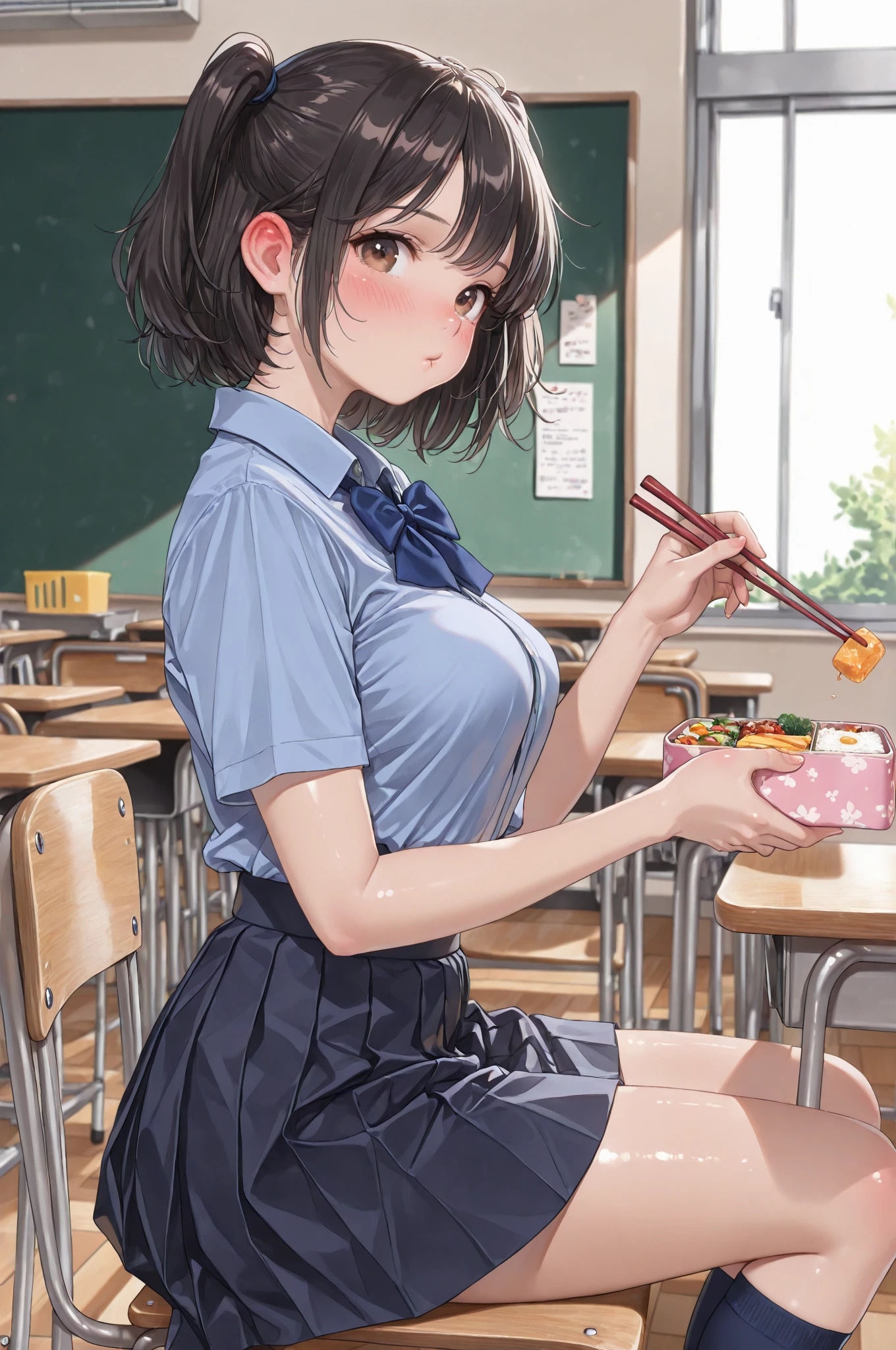 平日・お昼・学校