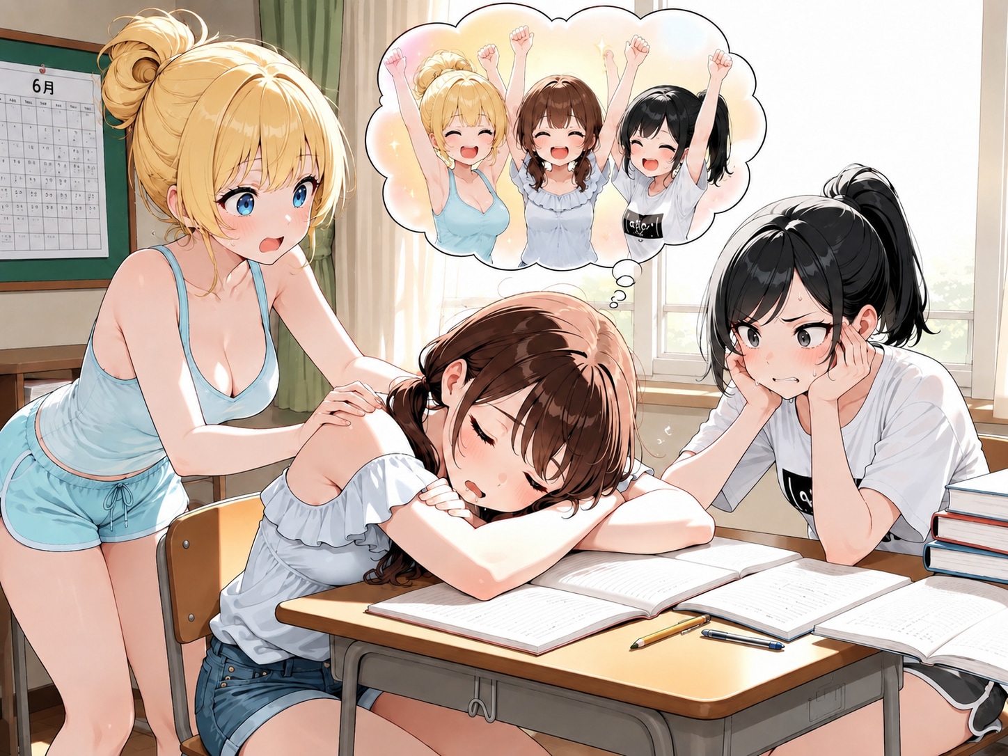 みんな終わった！ばんざ～い！ばんざ～い！！ | の人気AIイラスト・グラビア