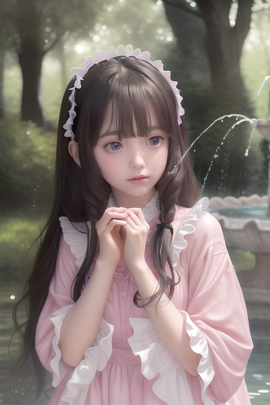 森の向こうのメイド術師 (ani2real)