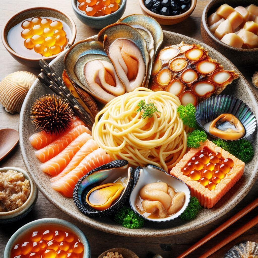 高級seafood noodle