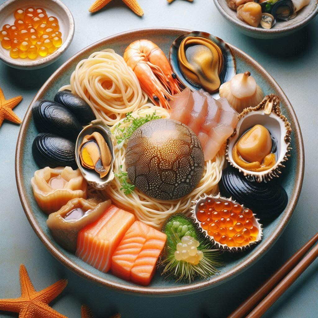 高級seafood noodle
