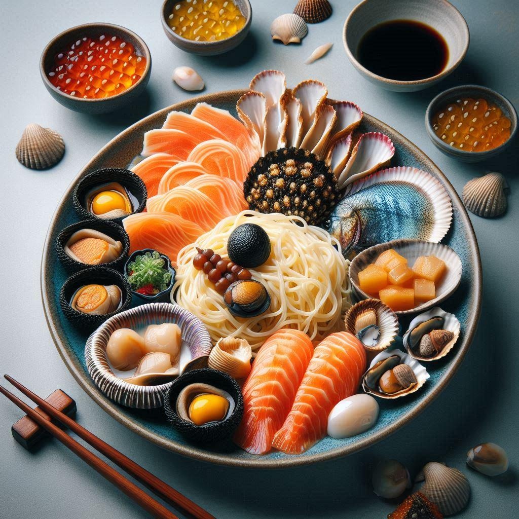 高級seafood noodle