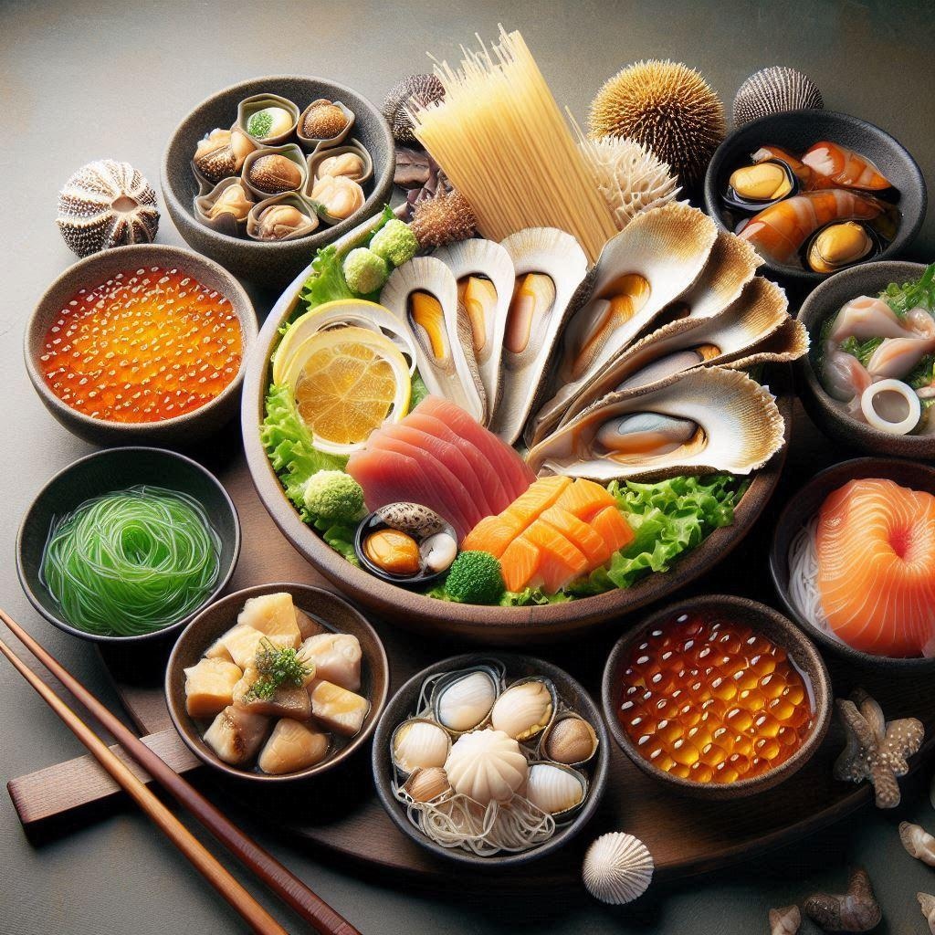 高級seafood noodle