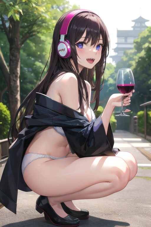 引っ掛かるのを待つヴァンパイア