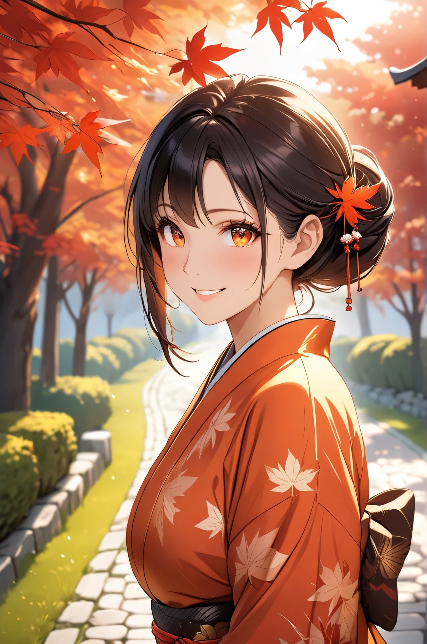 自慢の小路です♪ | の人気AIイラスト・グラビア