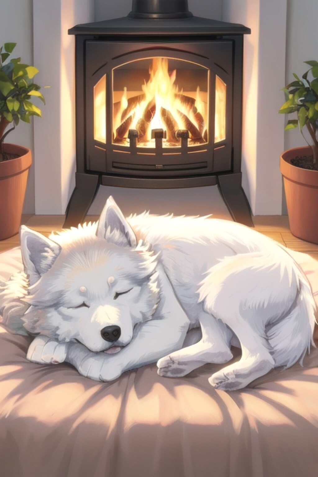 【動物】のんびり、お昼寝