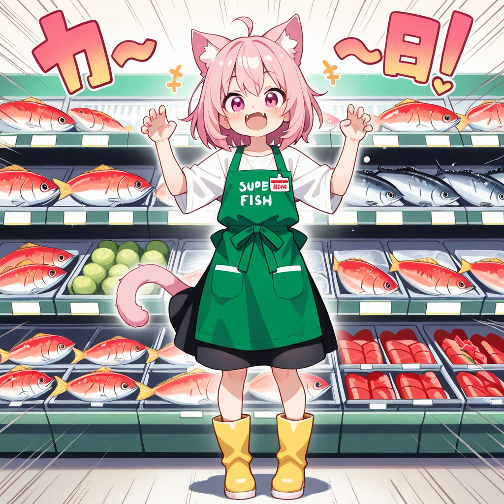 美味しいおさかにゃ、いかがかにゃ～っ！！