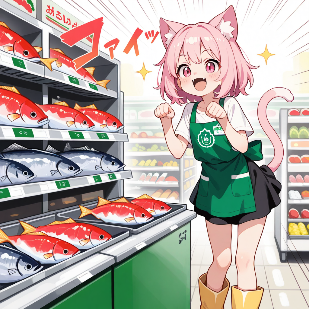 美味しいおさかにゃ、いかがかにゃ～っ！！