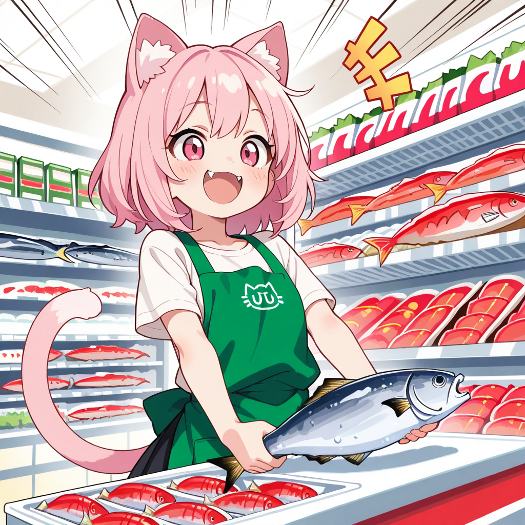 美味しいおさかにゃ、いかがかにゃ～っ！！