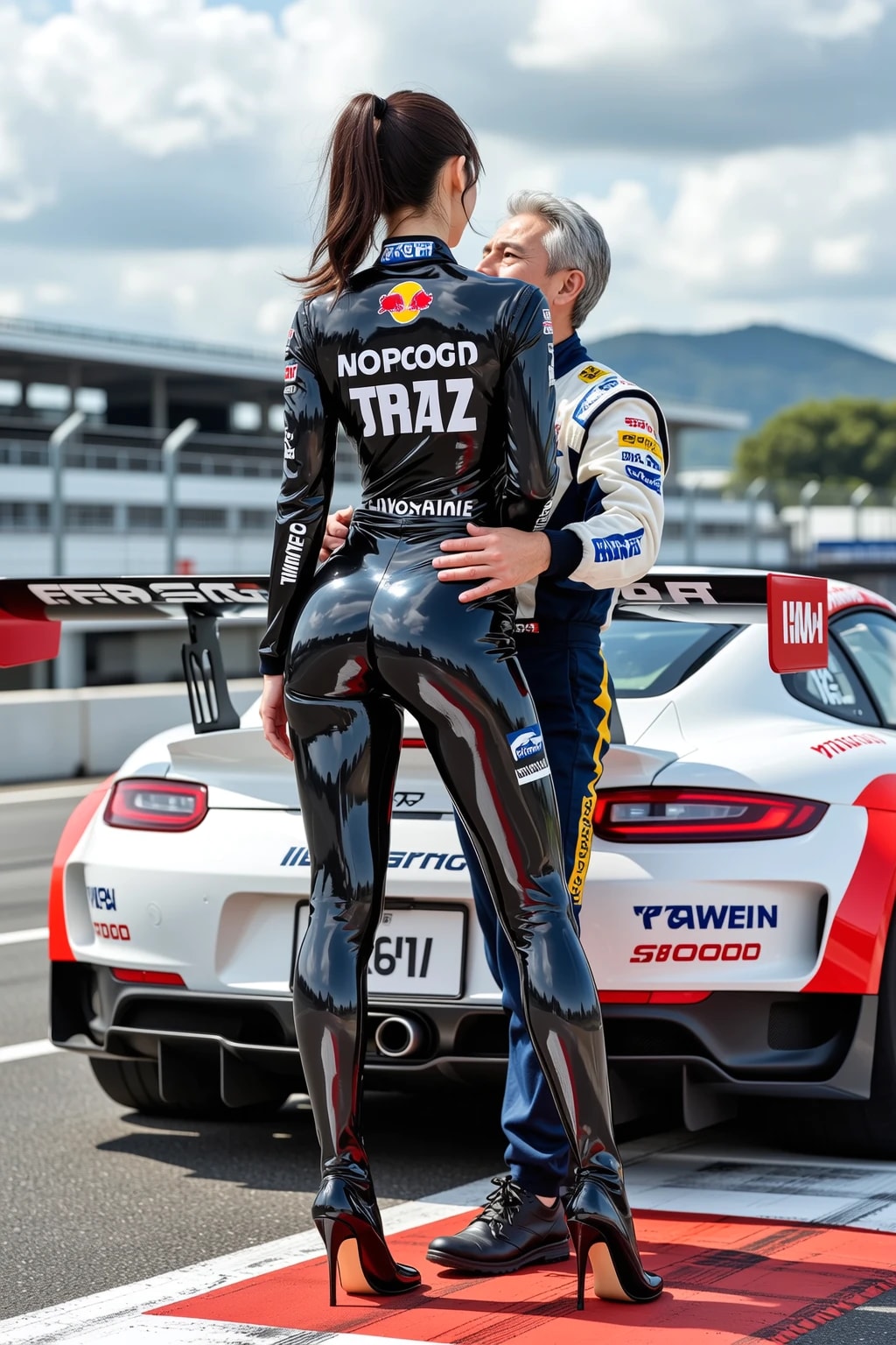 王道レースクイーン、セクハラドライバー