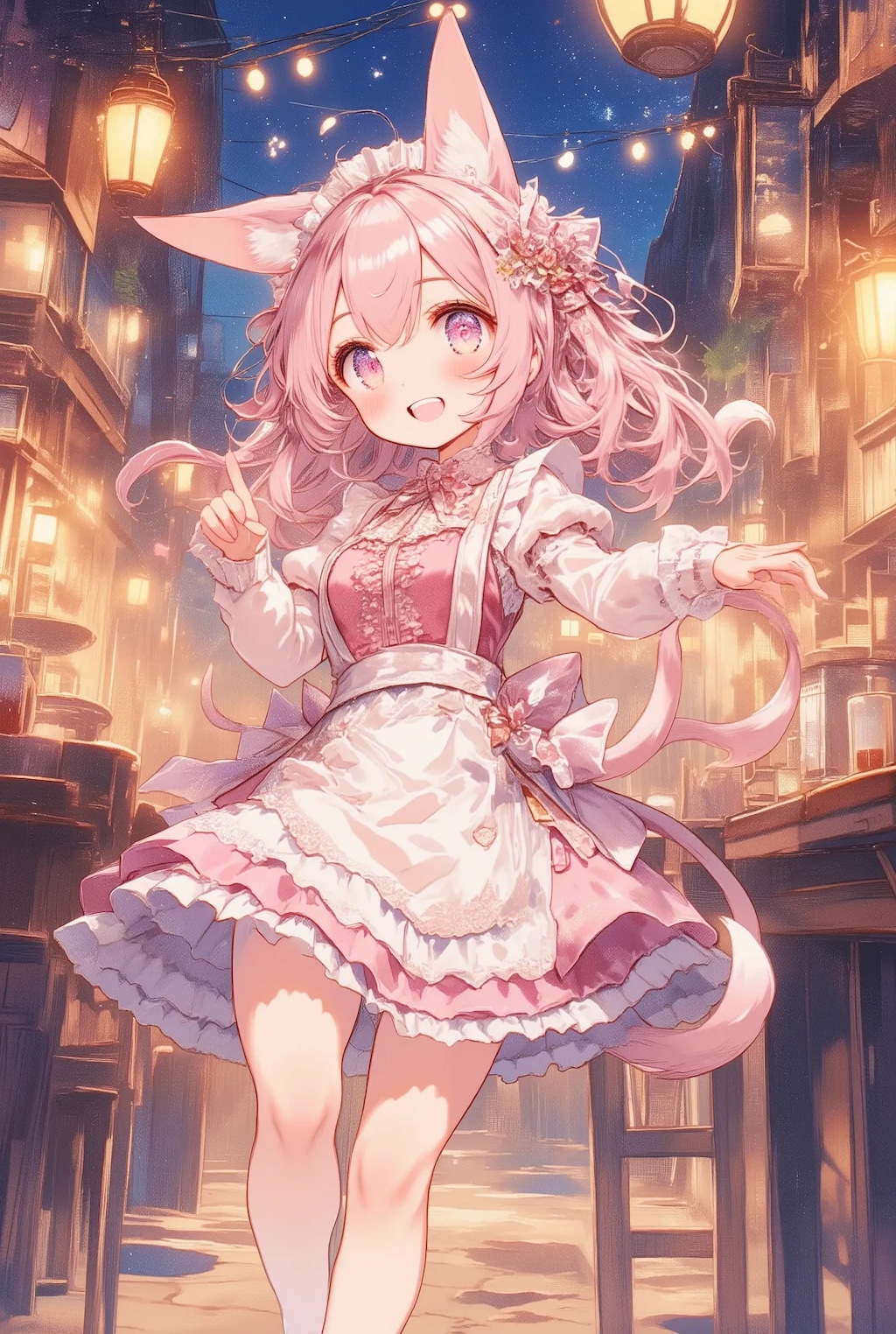 けもみみ酒場のフリフリちゃん