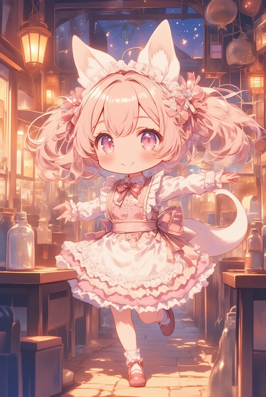 けもみみ酒場のフリフリちゃん