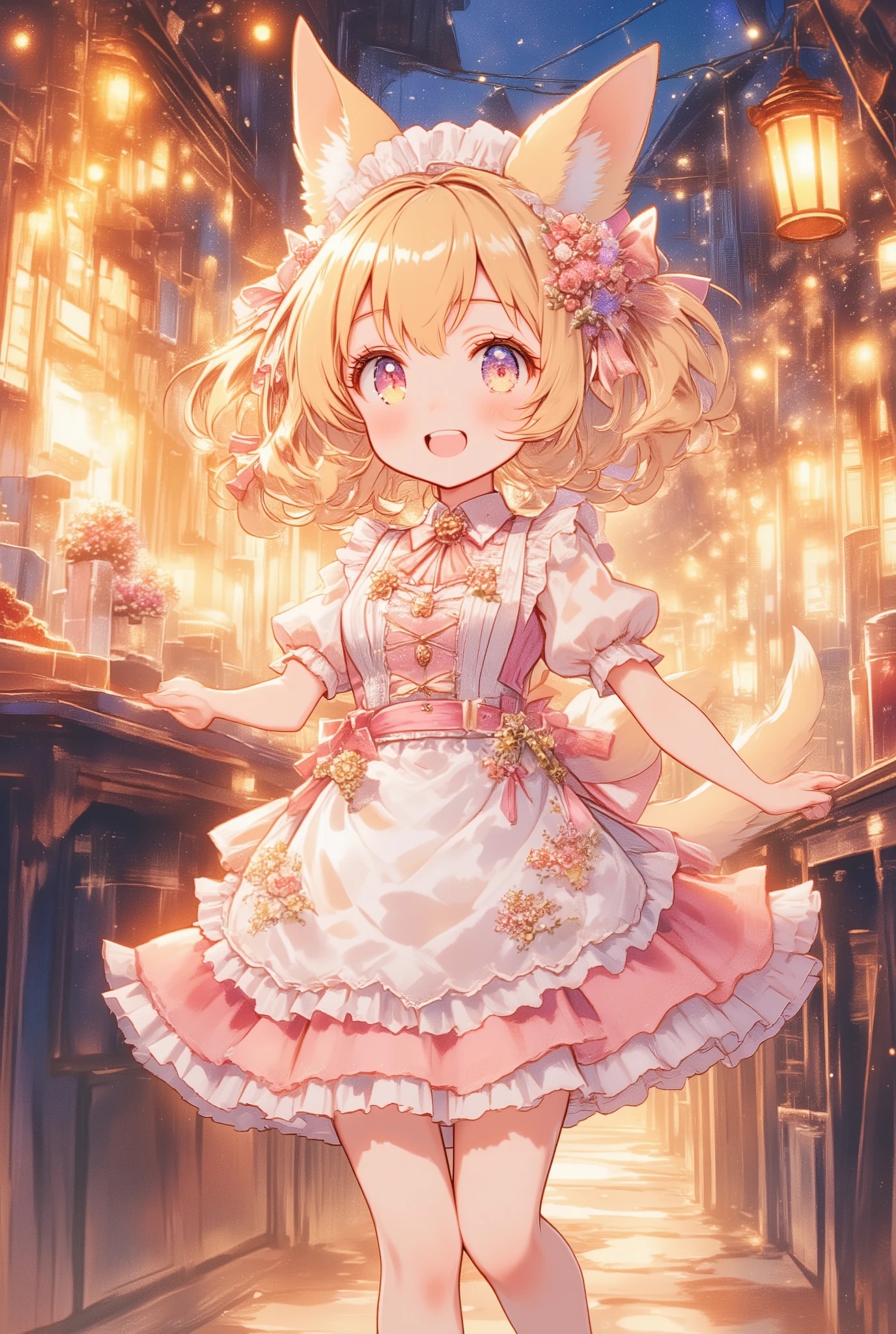 けもみみ酒場のフリフリちゃん | の人気AIイラスト・グラビア