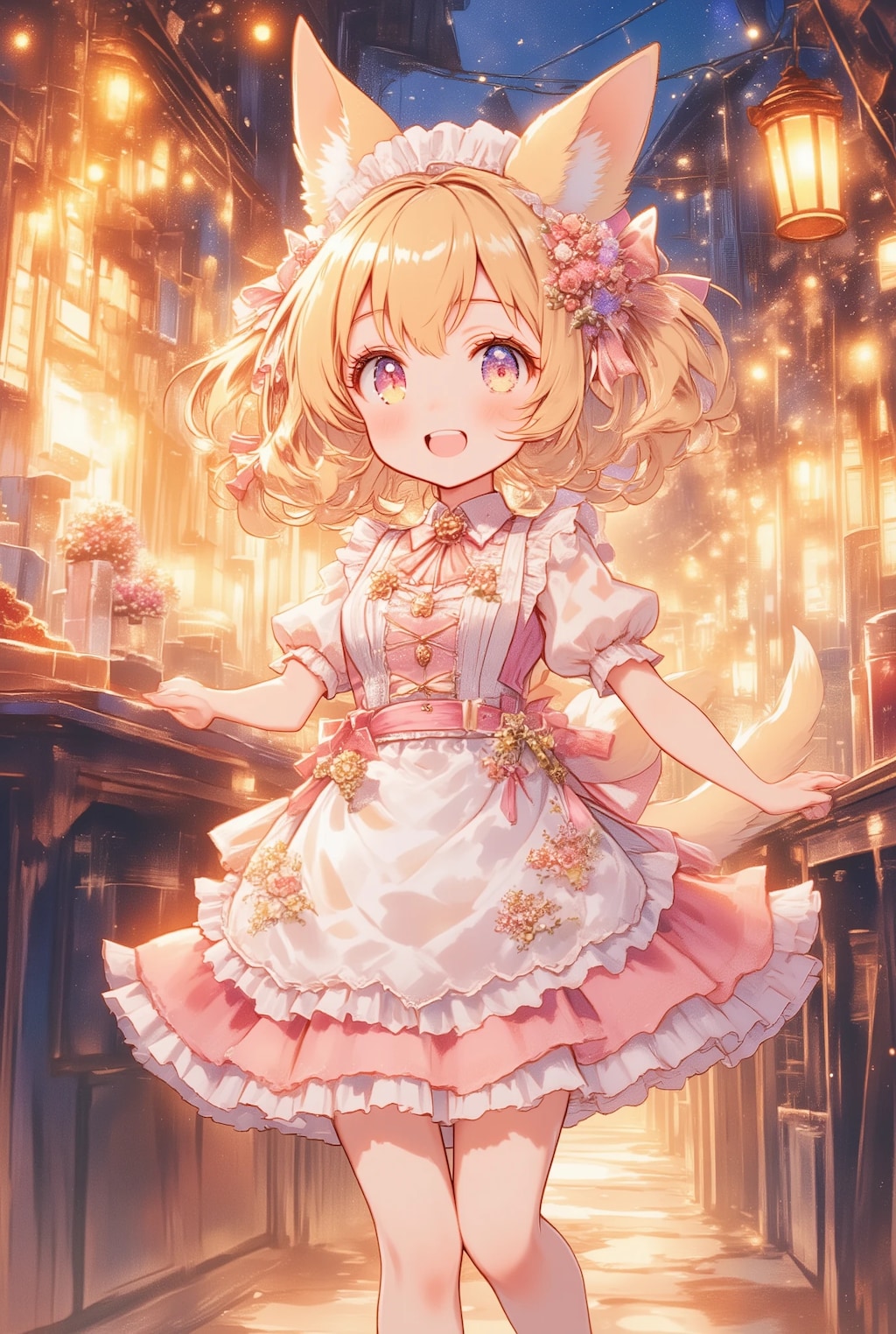 けもみみ酒場のフリフリちゃん