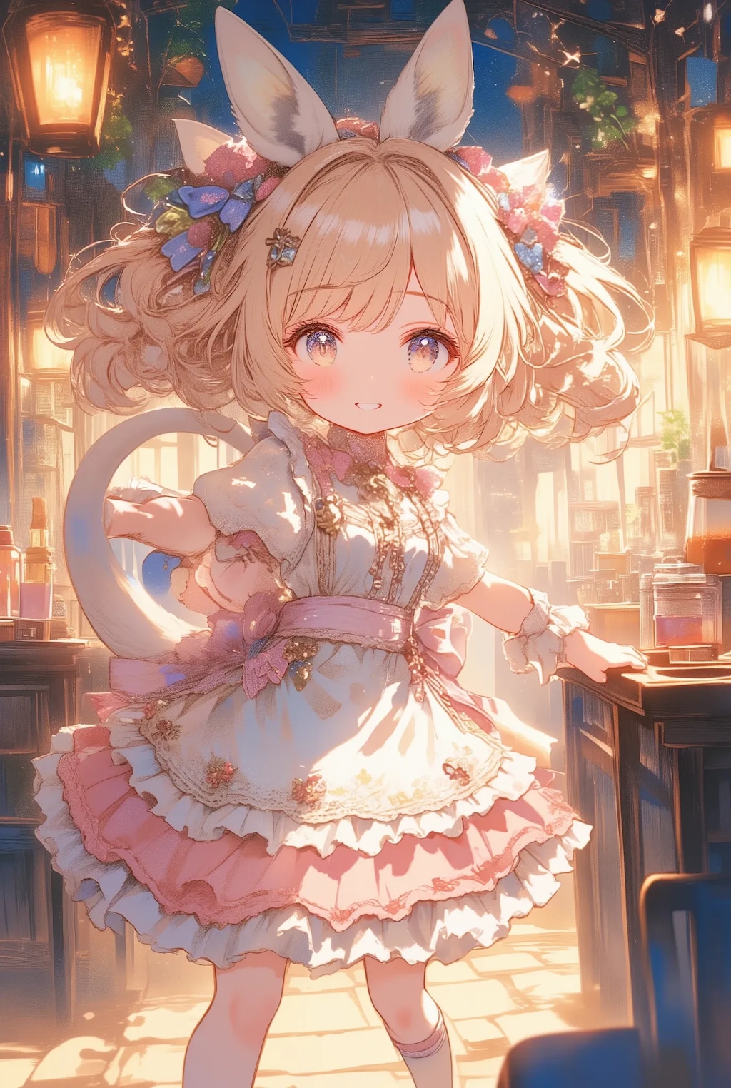 けもみみ酒場のフリフリちゃん