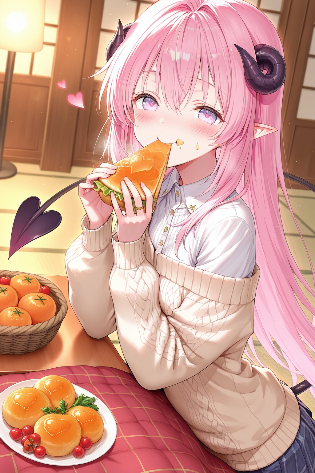 おこたで年越し