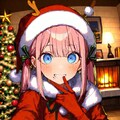 ピンク髪ちゃんのクリスマス 2枚目