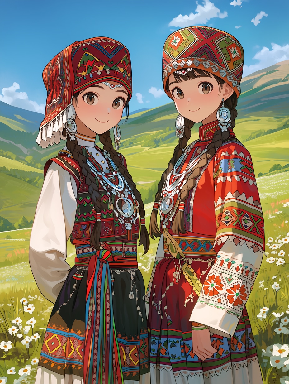 草原少女188 | の人気AIイラスト・グラビア