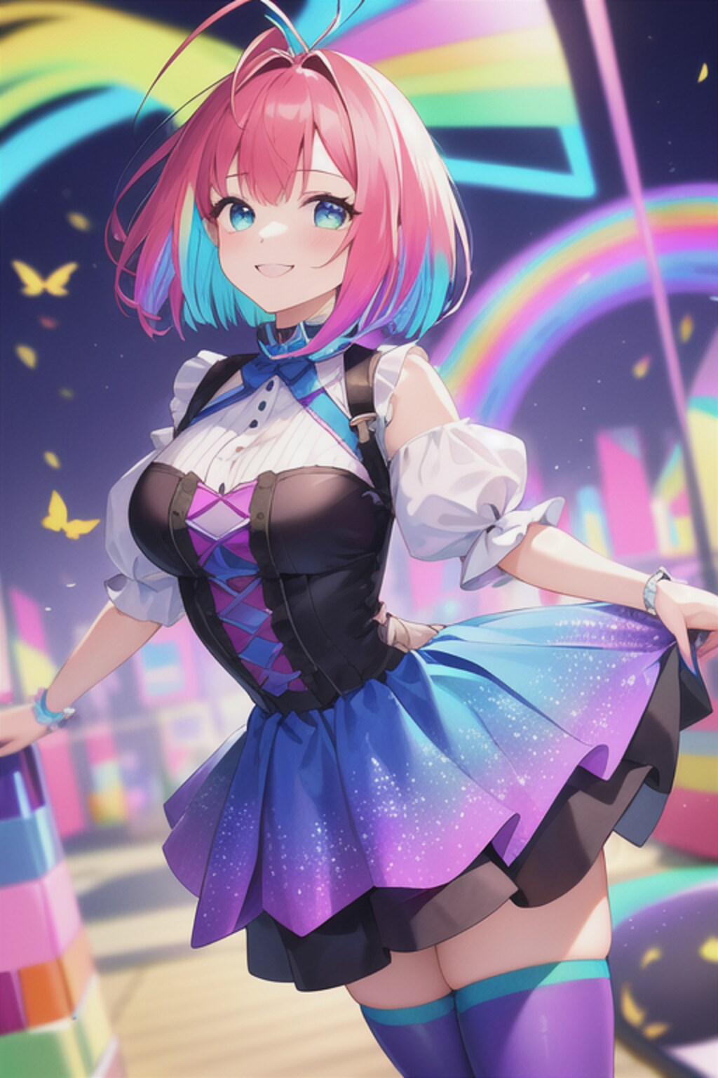 カラフルなカエデだべ