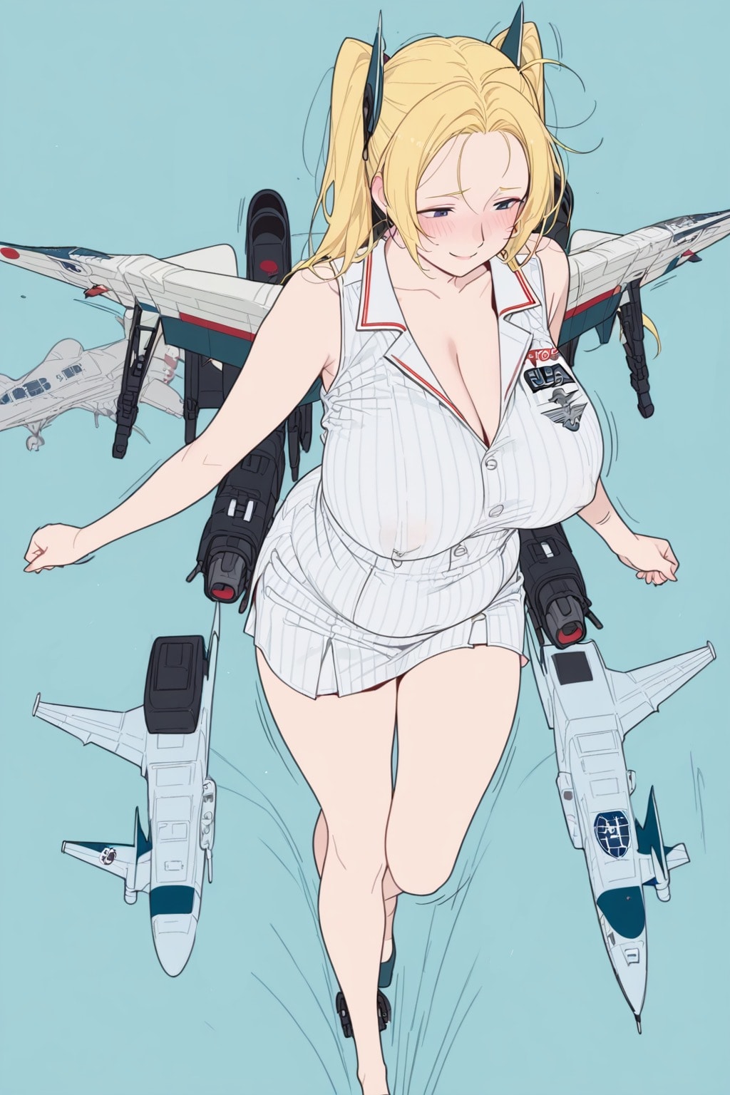 空軍兵器ニーナさん | の人気AIイラスト・グラビア