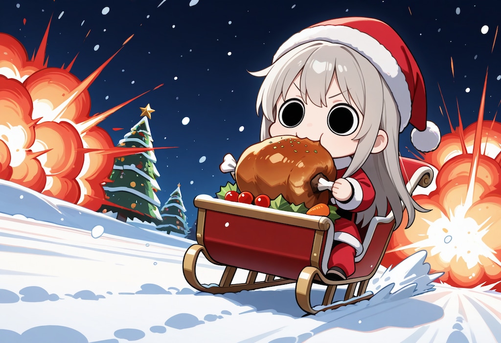 爆発的に美味な七面鳥を頂いてしまいよったえらいこっちゃ嬢