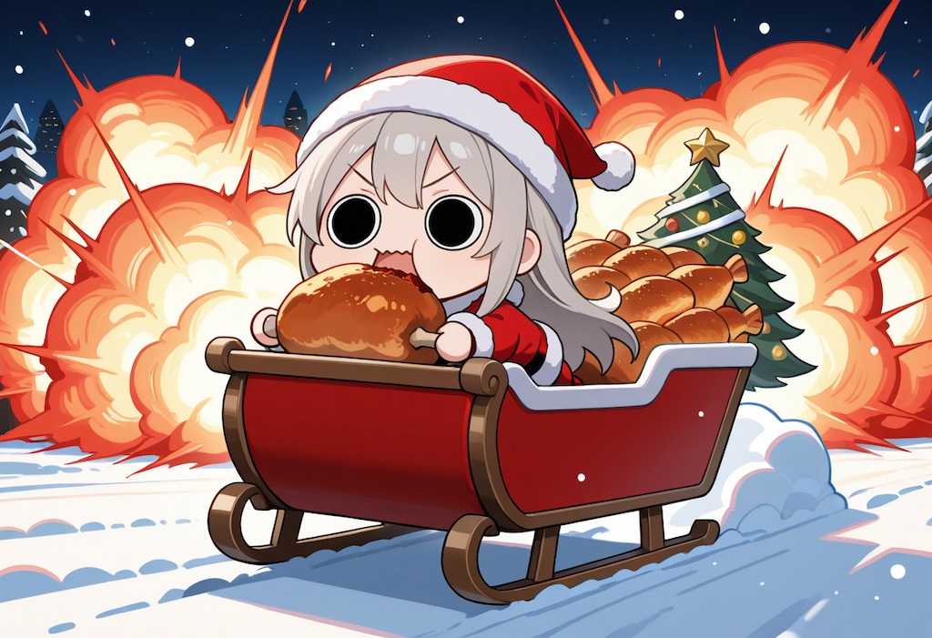 爆発的に美味な七面鳥を頂いてしまいよったえらいこっちゃ嬢