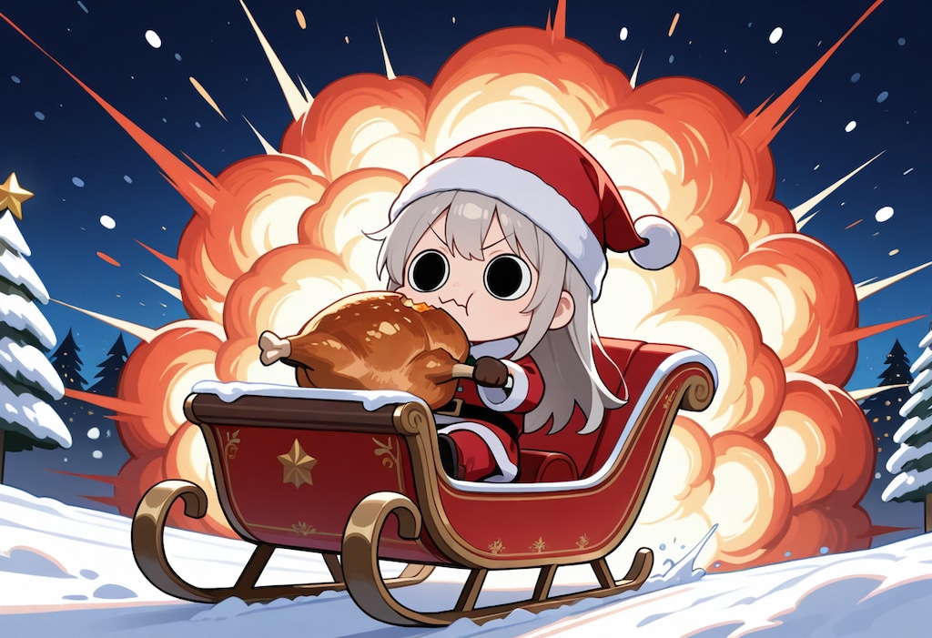 爆発的に美味な七面鳥を頂いてしまいよったえらいこっちゃ嬢