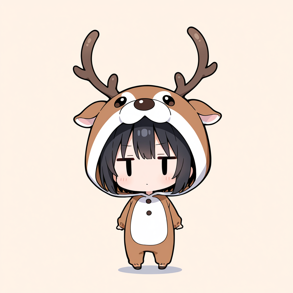 着ぐるみ着せ替え（シカ）