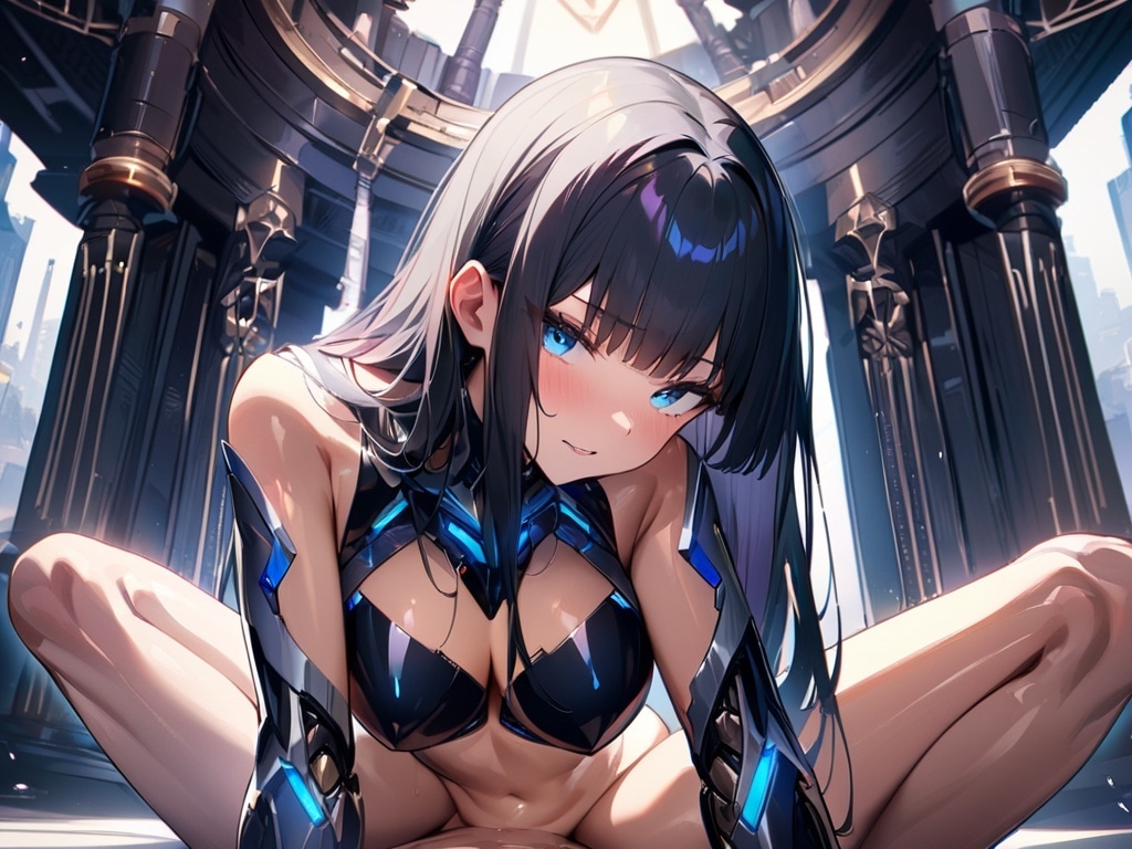サイボーグガール騎乗位