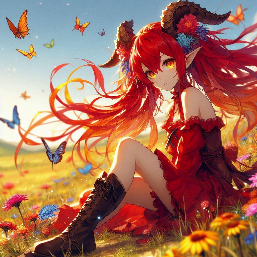 火竜族の少女-③