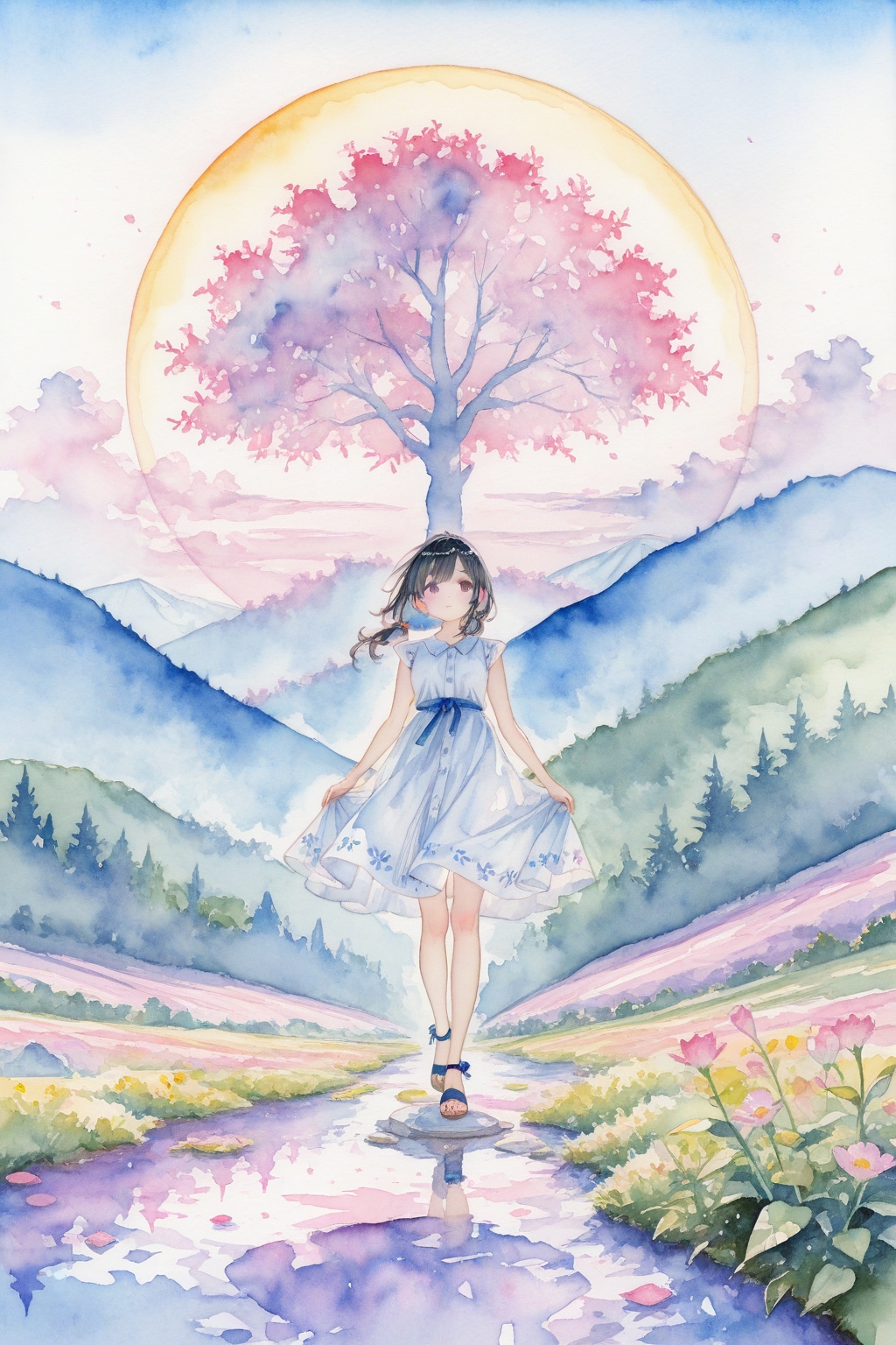 「桃源郷」ECHIDNA | の人気AIイラスト・グラビア