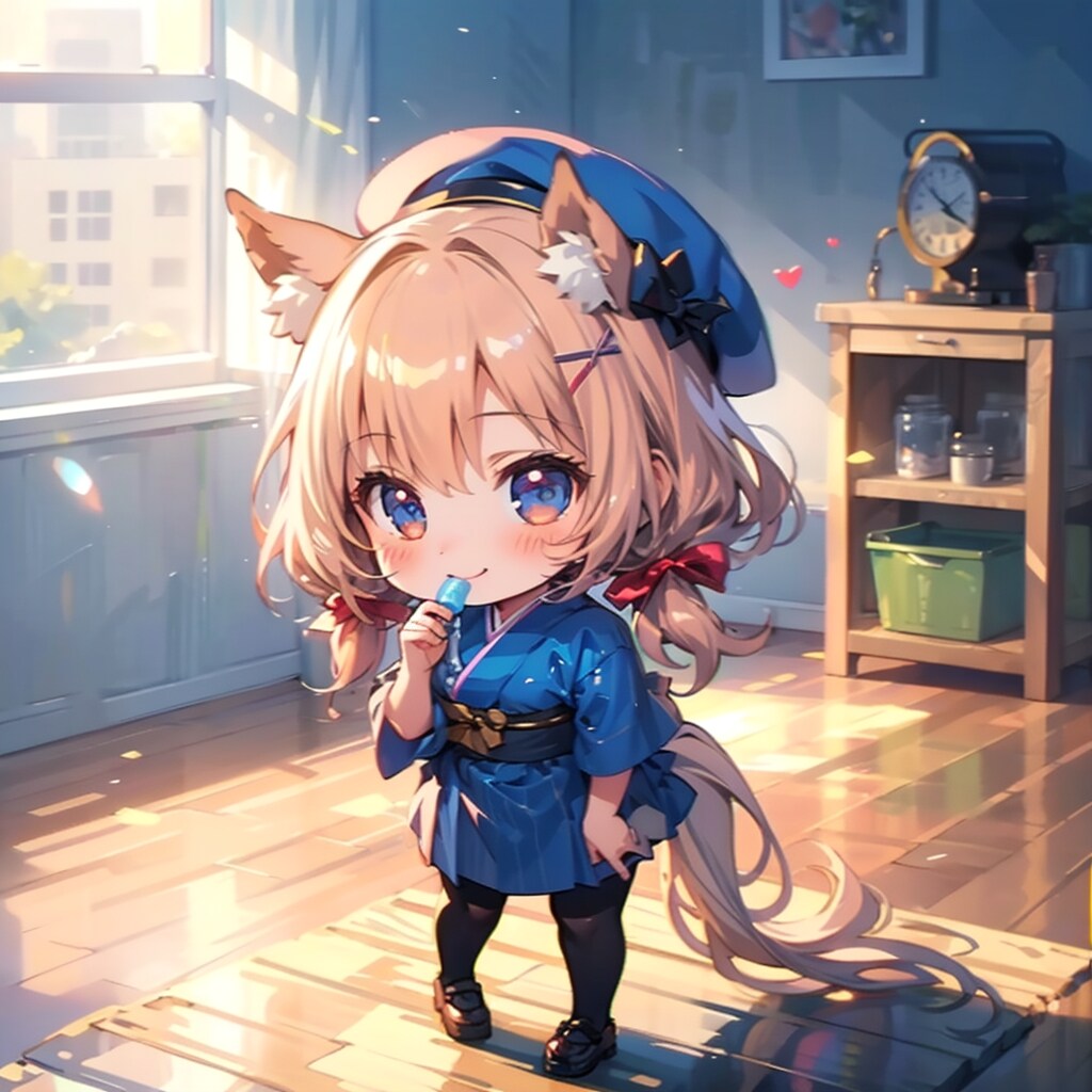 TOPAZ_ウマちびちゃん。 | の人気AIイラスト・グラビア