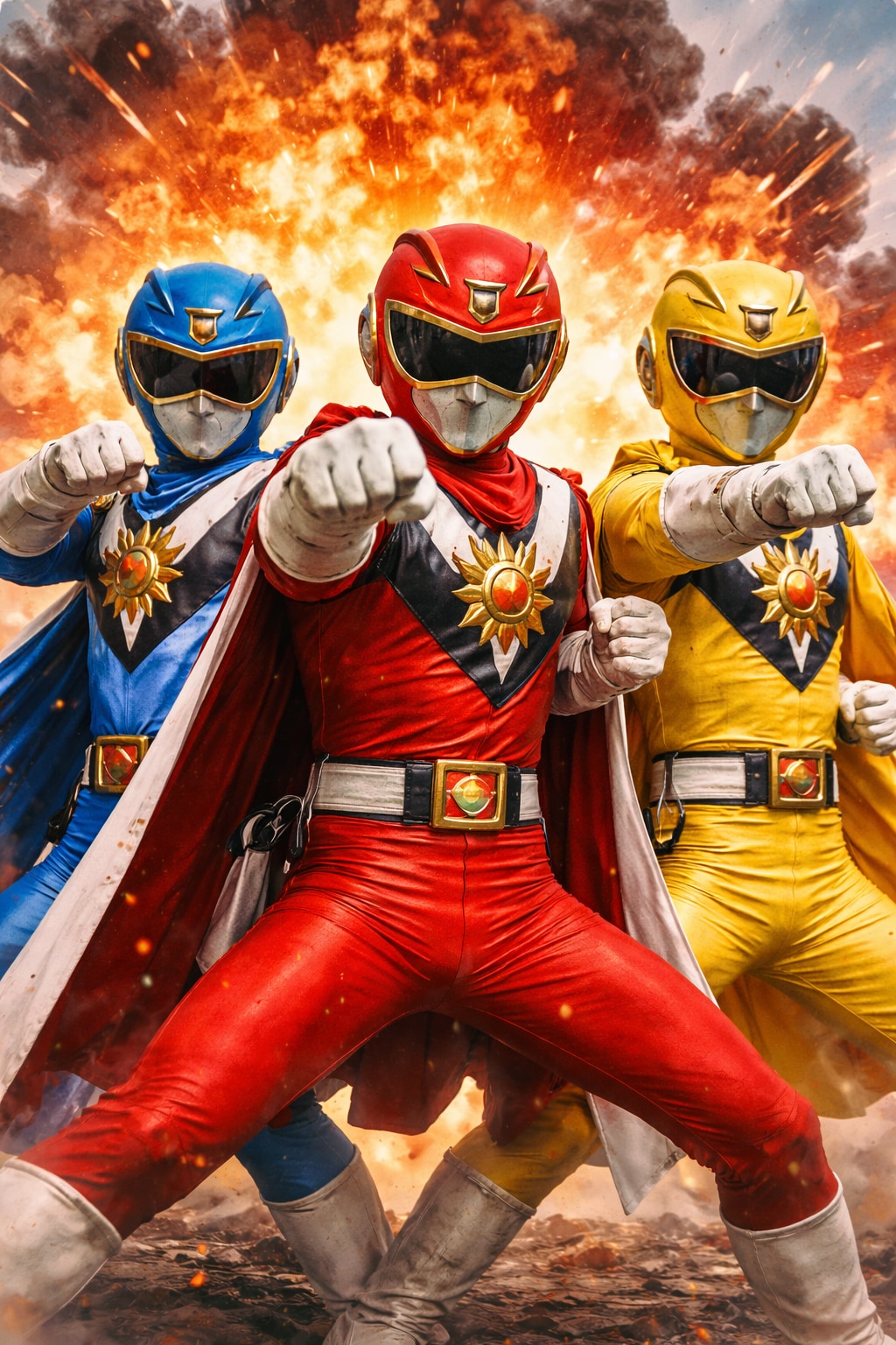 令和の？！　「太陽戦隊サンバルカン」？！ | の人気AIイラスト・グラビア