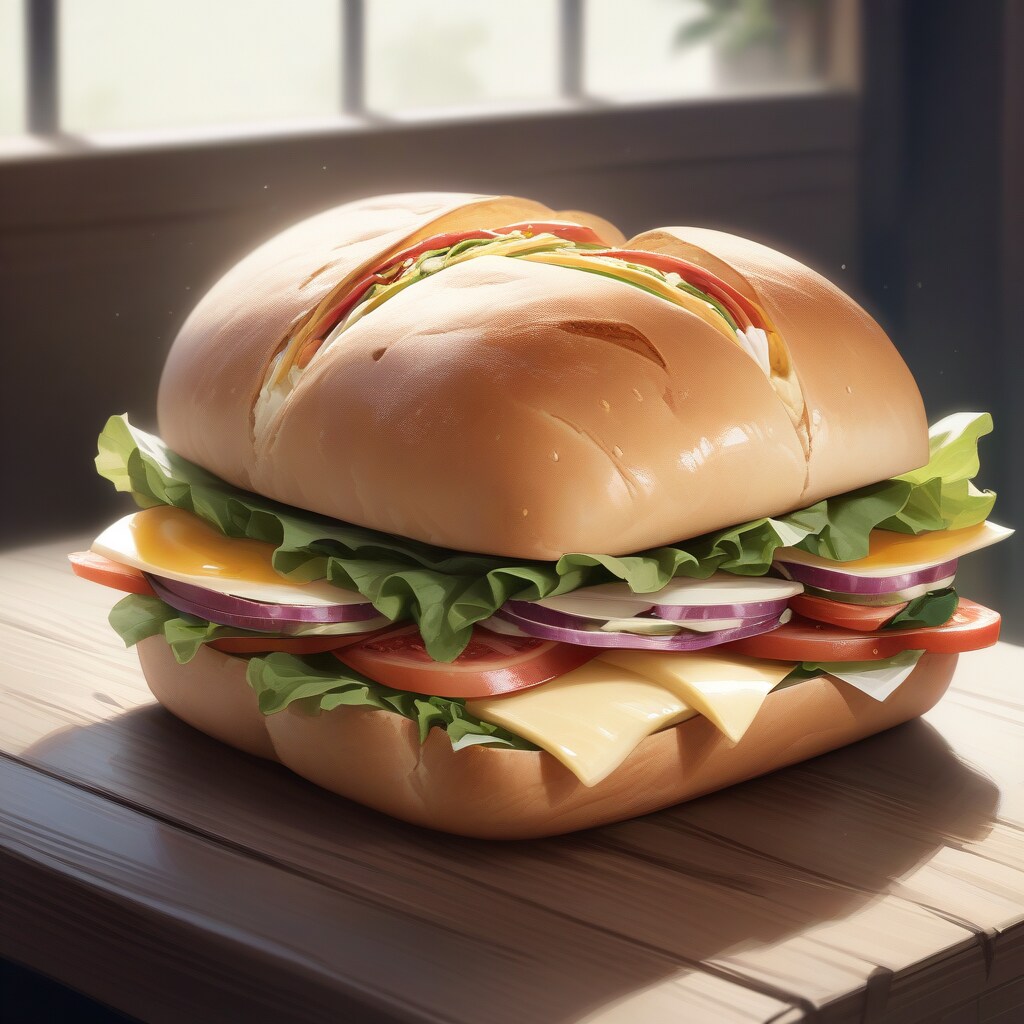 野菜チーズサンド